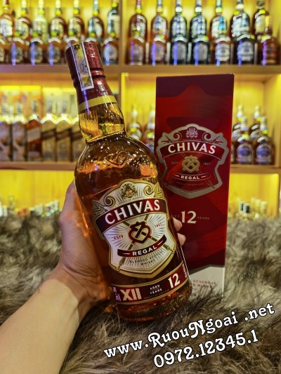 Rượu Chivas 12 Năm Hộp Thường Mới 2022