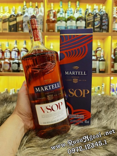 Rượu Martell VSOP Red Barrels 1000ml