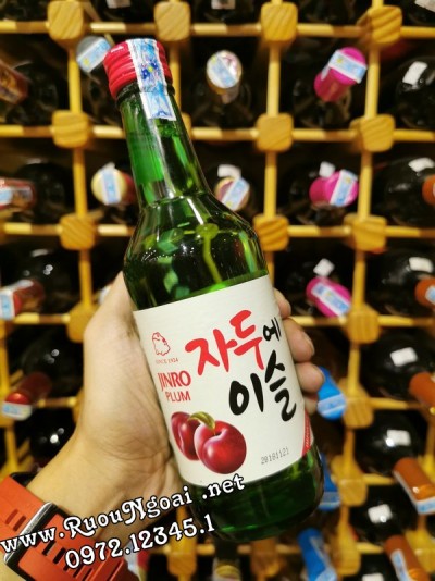 Rượu Soju Jinro Vị Trái Mận