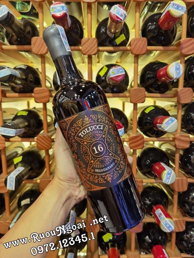 Rượu Vang Đỏ Tolucci 16 Negroamaro Limited
