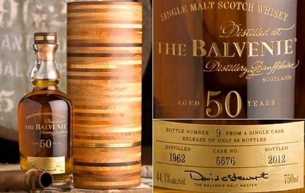 Balvenie Fifty single malt Scotch whisky 4